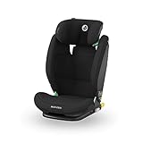 Maxi-Cosi RodiFix S i-Size, Silla Coche Niño, 100-150 cm, 3,5-12 Años, 3 Posiciones, ISOFIX, Alto/Ancho Ajustables, Protección Frente a Impactos Laterales G-CELL, AirProtect, Negro (Basic Black)