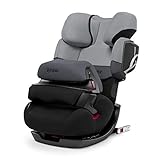 Cybex Silver Pallas 2-Fix 515111006 Silla de Coche 2 en 1, Grupo 1/2/3, Colección de Color 2021, Gris (Cobblestone)