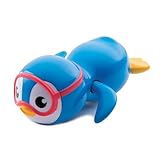 Munchkin - Pingüino buzo nadador para la hora del baño, color azul, 1 Unidad (Paquete de 1)