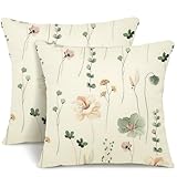 YCOLL Cojines Navidad 45x45 Funda Cojin Navidad Juego de 2 Fundas de Cojines Decorativa Cojines Sofa Cama para Decoracion Davidad