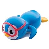 Munchkin - Pingüino buzo nadador para la hora del baño, color azul, 1 Unidad (Paquete de 1)