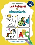 Libro de Colorear los Animales del Abecedario: Colorea los Animales y el Alfabeto para Niños y Niñas | Libro y Páginas para Colorear para Preescolares de 2 a 5 Años.